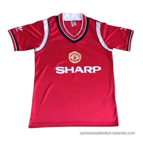 1ª Camiseta Manchester United Retro 1984 - Haga un click en la imagen para cerrar